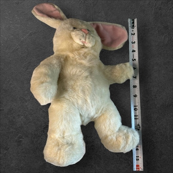 Vintage‎ 1997 Build-A-Bear Workshop Easter Bunny Rabbit Plush Stuffed Animal 13" - Picture 8 of 10